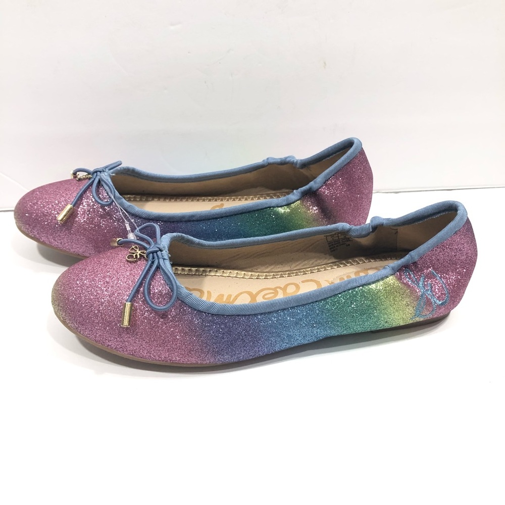 Sam Edelman Felicia Rainbow Glitter Ballet Flats
